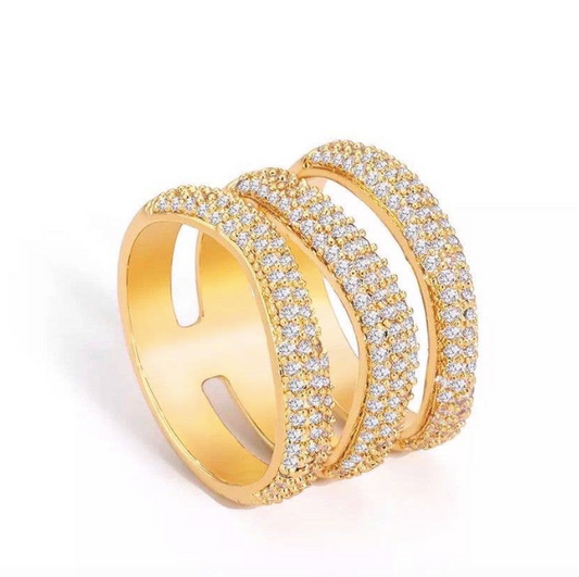 Sahira Elle Pave Ring