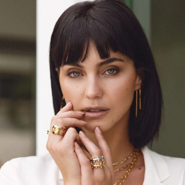 Sahira Double Bar Earrings
