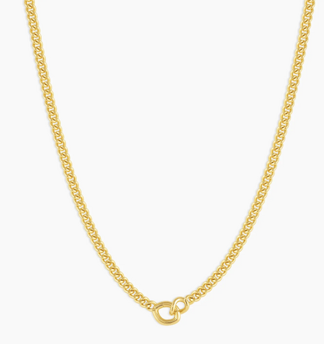 Gorjana Lou Link Mini Necklace