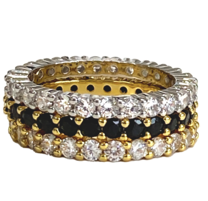 Gaby Ray Infinity Ring