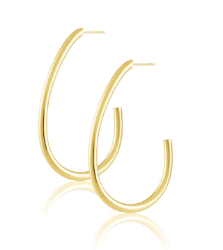 Sahira Serena Gold Hoop Earrings