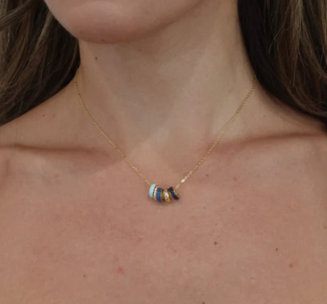 Sahira Ilona Blue Necklace