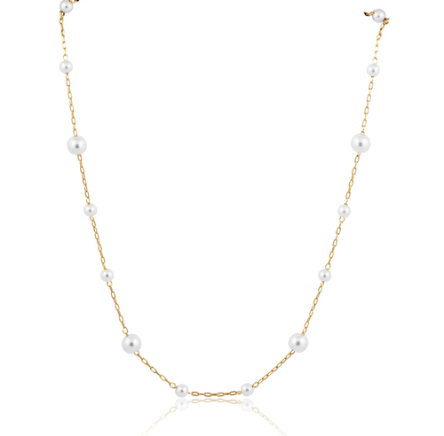 Sahira Mini Pearl Choker Necklace