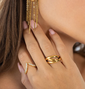 Sahira Golden Girl Ring