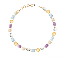 Bounkit Riviere Multi Shape Color Necklace