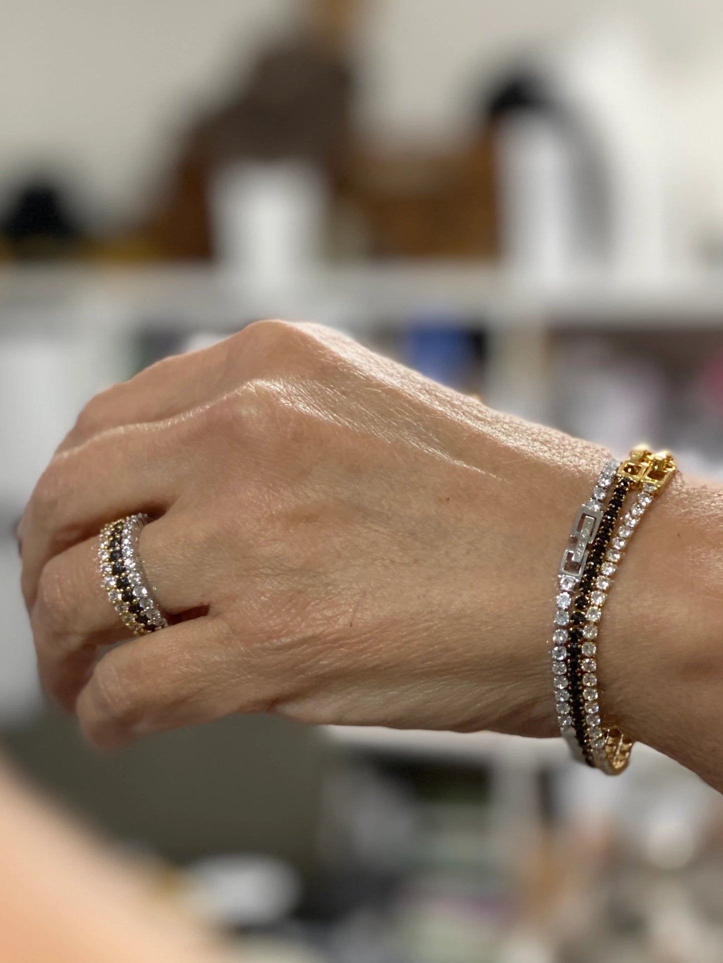 Gaby Ray Infinity Ring